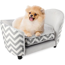 Load image into Gallery viewer, PetSmart Dog Bed Lounge Sofa 宠物条纹沙发
